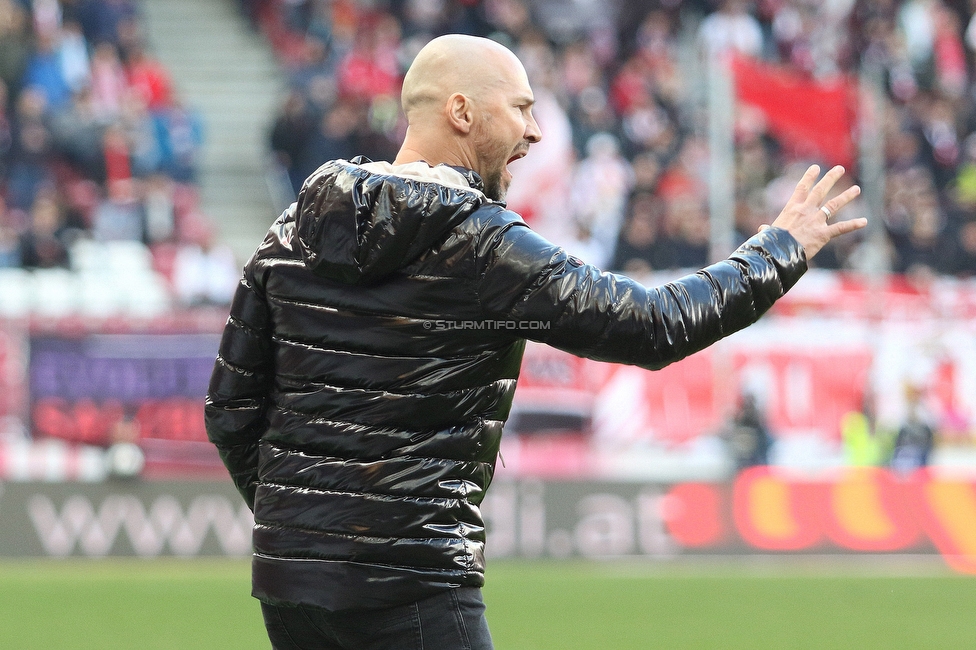 RB Salzburg - Sturm Graz
Oesterreichische Fussball Bundesliga, 23. Runde, FC RB Salzburg - SK Sturm Graz, Arena Wals-Siezenheim, 13.03.2022. 

Foto zeigt Christian Ilzer (Cheftrainer Sturm)
