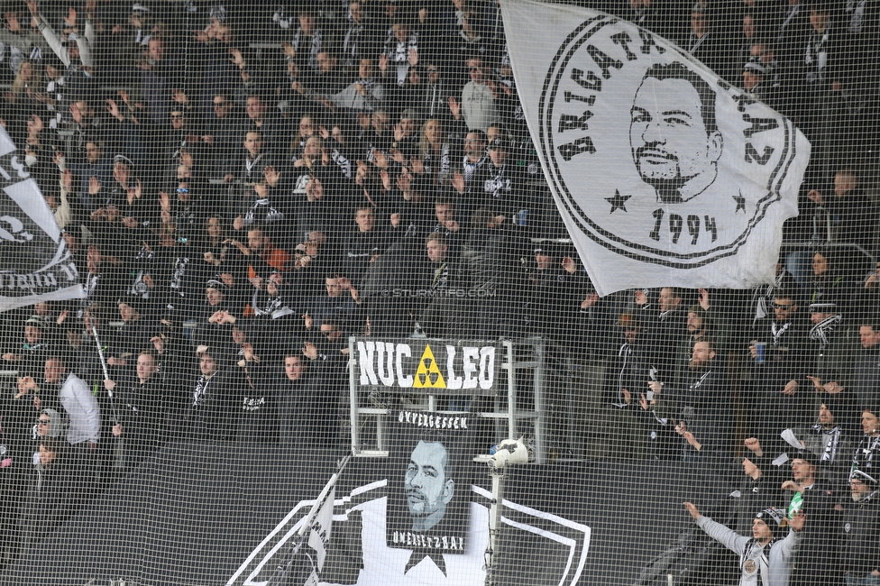 Sturm Graz - Klagenfurt
Oesterreichische Fussball Bundesliga, 24. Runde, SK Sturm Graz - SK Austria Klagenfurt, Stadion Liebenau Graz, 20.03.2022. 

Foto zeigt Fans von Sturm
Schlüsselwörter: brigata