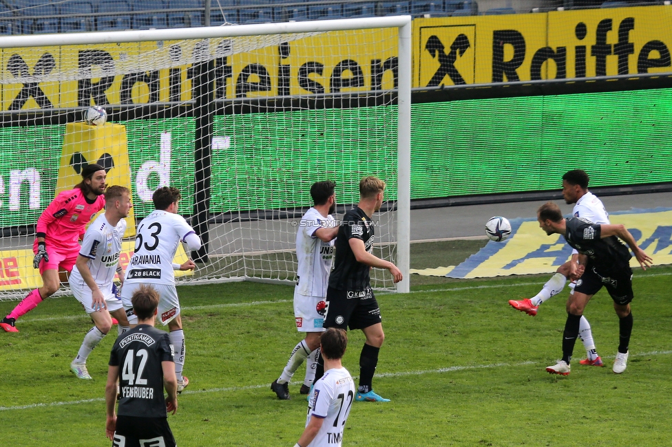 Sturm Graz - Klagenfurt
Oesterreichische Fussball Bundesliga, 24. Runde, SK Sturm Graz - SK Austria Klagenfurt, Stadion Liebenau Graz, 20.03.2022. 

Foto zeigt Jon Gorenc-Stankovic (Sturm)
Schlüsselwörter: tor