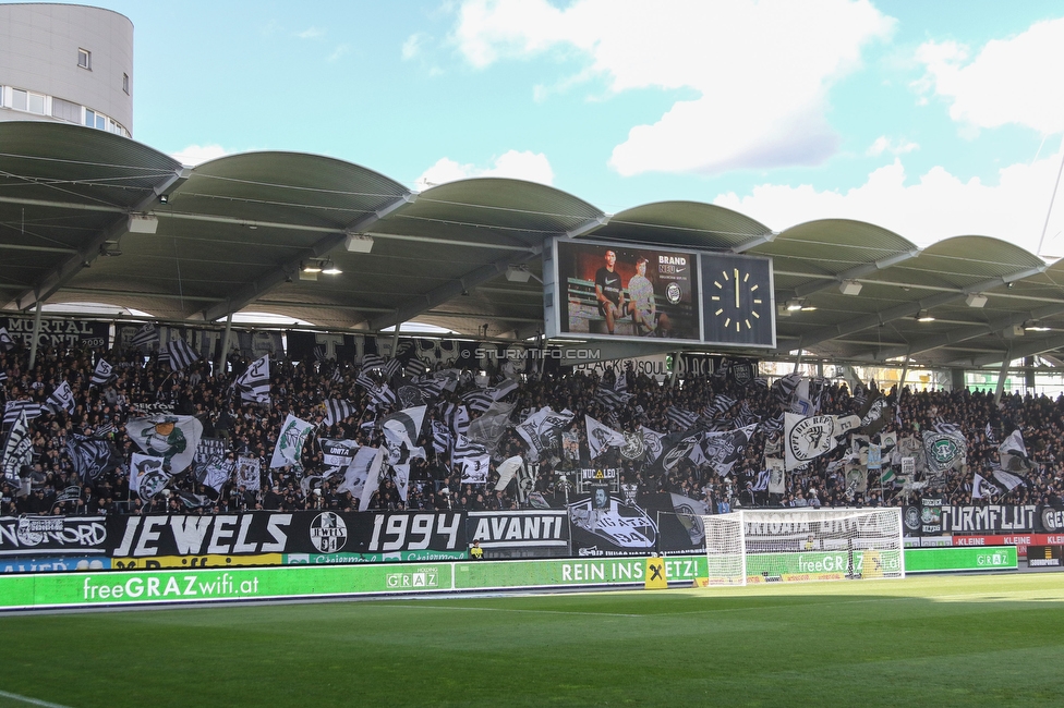 Sturm Graz - Austria Wien
Oesterreichische Fussball Bundesliga, 26. Runde, SK Sturm Graz - FK Austria Wien, Stadion Liebenau Graz, 10.04.2022. 

Foto zeigt
