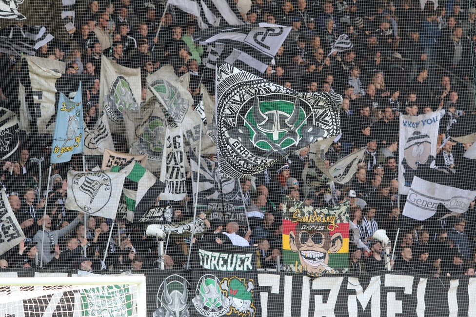 Sturm Graz - Austria Wien
Oesterreichische Fussball Bundesliga, 26. Runde, SK Sturm Graz - FK Austria Wien, Stadion Liebenau Graz, 10.04.2022. 

Foto zeigt
