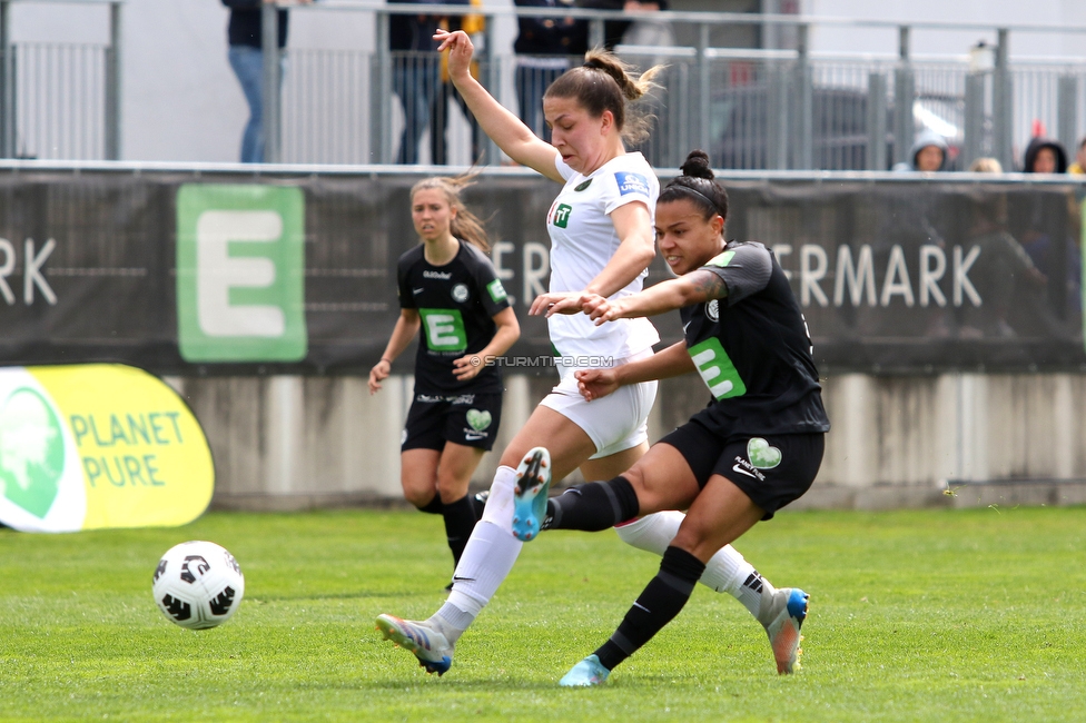 Sturm Damen - Innsbruck Frauen
OEFB Frauen Bundesliga, 13. Runde, SK Sturm Graz Damen - FC Wacker Innsbruck Frauen, Trainingszentrum Messendorf, Graz, 14.04.2022. 

Foto zeigt Marie-Yasmine Alidou (Sturm Damen)
