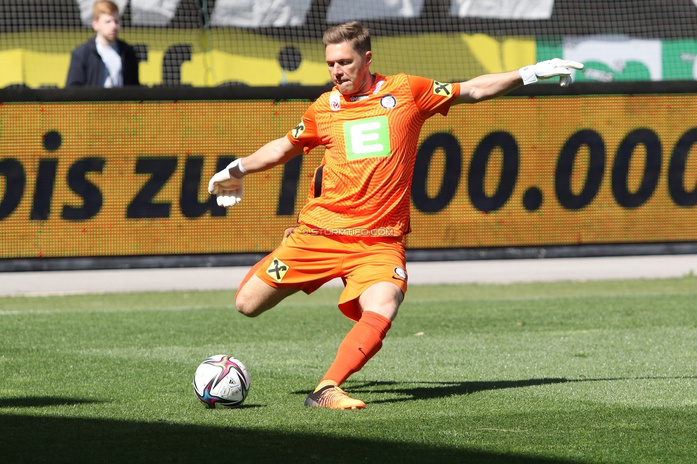 Sturm Graz - Rapid Wien
Oesterreichische Fussball Bundesliga, 27. Runde, SK Sturm Graz - SK Rapid Wien, Stadion Liebenau Graz, 17.04.2022. 

Foto zeigt Joerg Siebenhandl (Sturm)
