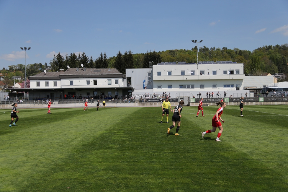 Sturm Damen - Bergheim
OEFB Frauen Bundesliga, 15. Runde, SK Sturm Graz Damen - FC Bergheim, Trainingszentrum Messendorf, Graz, 30.04.2022. 

Foto zeigt eine Innenansicht im Trainingszentrum Messendorf
