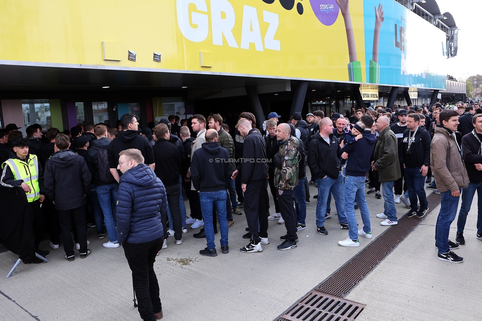 Gedenkfeier Ivica Osim
SK Sturm Graz Gedenkfeier Ivica Osim, Stadion Liebenau Graz, 04.05.2022.

Foto zeigt Fans von Sturm
