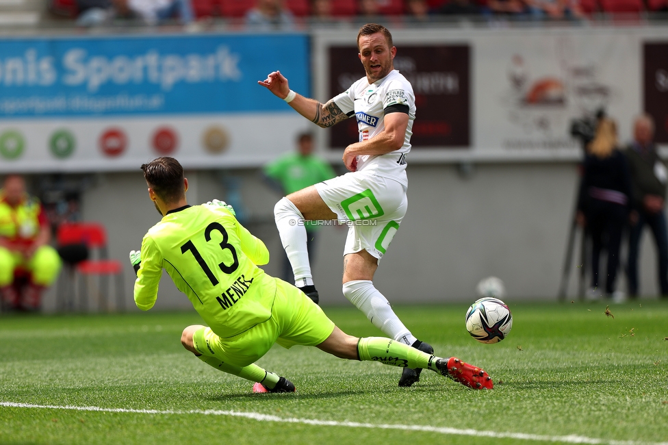 Klagenfurt - Sturm Graz
Oesterreichische Fussball Bundesliga, 30. Runde, SK Austria Klagenfurt - SK Sturm Graz, Woerthersee Stadion Klagenfurt, 08.05.2022. 

Foto zeigt Jakob Jantscher (Sturm)
