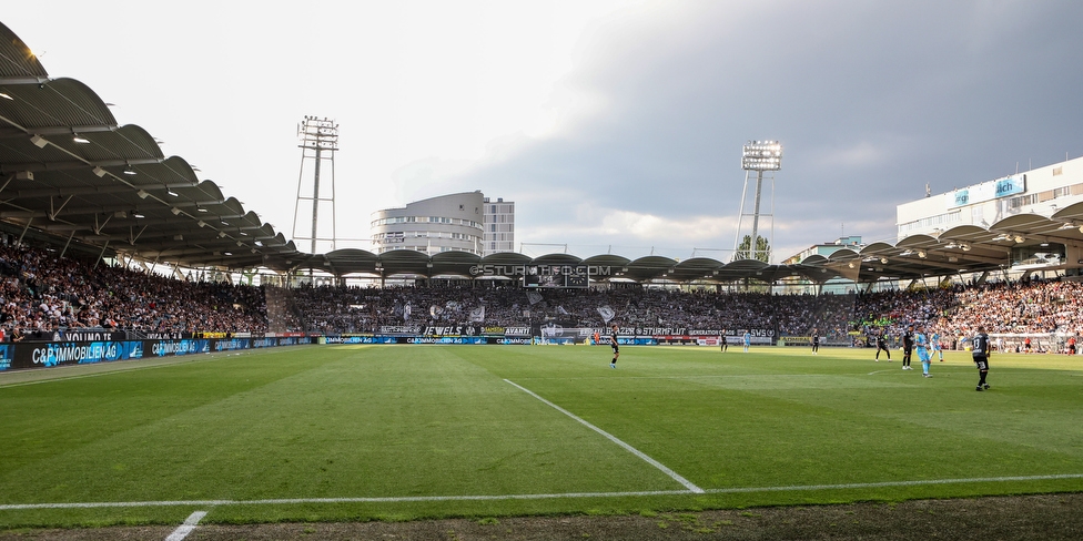 Sturm Graz - Wolfsberg
Oesterreichische Fussball Bundesliga, 31. Runde, SK Sturm Graz - Wolfsberger AC, Stadion Liebenau Graz, 15.05.2022. 

Foto zeigt Fans von Sturm
Schlüsselwörter: schals