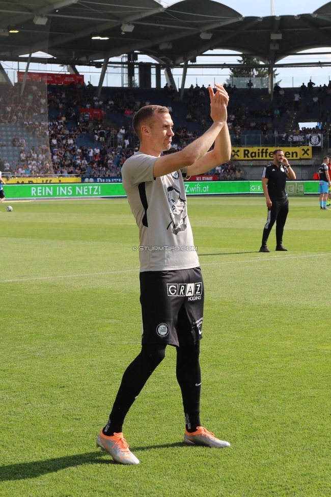 Sturm Graz - Wolfsberg
Oesterreichische Fussball Bundesliga, 31. Runde, SK Sturm Graz - Wolfsberger AC, Stadion Liebenau Graz, 15.05.2022. 

Foto zeigt Lukas Jaeger (Sturm)
