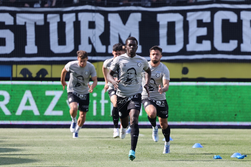 Sturm Graz - Wolfsberg
Oesterreichische Fussball Bundesliga, 31. Runde, SK Sturm Graz - Wolfsberger AC, Stadion Liebenau Graz, 15.05.2022. 

Foto zeigt Amadou Dante (Sturm)
Schlüsselwörter: osim