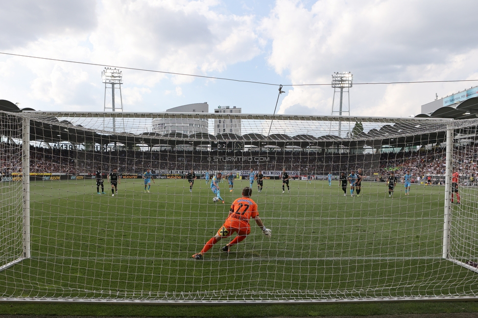 Sturm Graz - Wolfsberg
Oesterreichische Fussball Bundesliga, 31. Runde, SK Sturm Graz - Wolfsberger AC, Stadion Liebenau Graz, 15.05.2022. 

Foto zeigt Joerg Siebenhandl (Sturm)
Schlüsselwörter: elfmeter