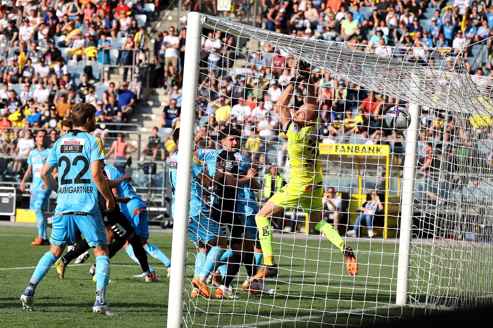 Sturm Graz - Wolfsberg
Oesterreichische Fussball Bundesliga, 31. Runde, SK Sturm Graz - Wolfsberger AC, Stadion Liebenau Graz, 15.05.2022. 

Foto zeigt Alexander Kofler (Wolfsberg)
Schlüsselwörter: tor