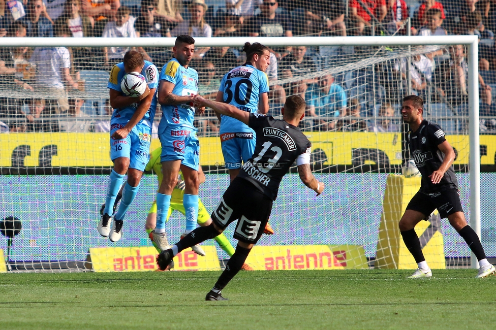 Sturm Graz - Wolfsberg
Oesterreichische Fussball Bundesliga, 31. Runde, SK Sturm Graz - Wolfsberger AC, Stadion Liebenau Graz, 15.05.2022. 

Foto zeigt Jakob Jantscher (Sturm)
