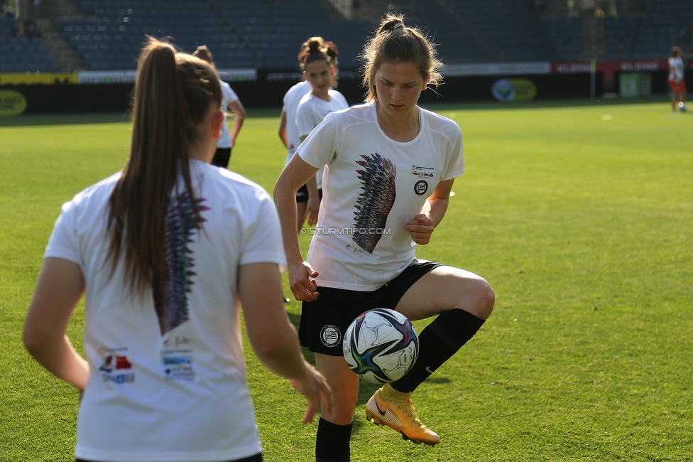 Sturm Damen - Neulengbach
OEFB Frauen Bundesliga, 17. Runde, SK Sturm Graz Damen - USV Neulengbach, Stadion Liebenau Graz, 20.05.2022. 

Foto zeigt Sophie Maierhofer (Sturm Damen)
