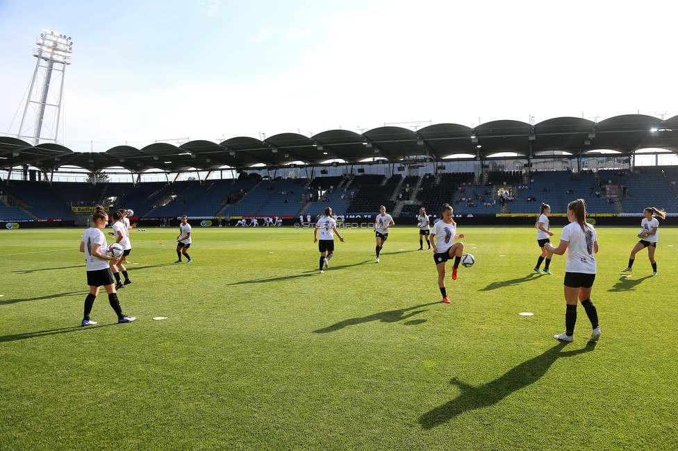 Sturm Damen - Neulengbach
OEFB Frauen Bundesliga, 17. Runde, SK Sturm Graz Damen - USV Neulengbach, Stadion Liebenau Graz, 20.05.2022. 

Foto zeigt die Mannschaft der Sturm Damen
