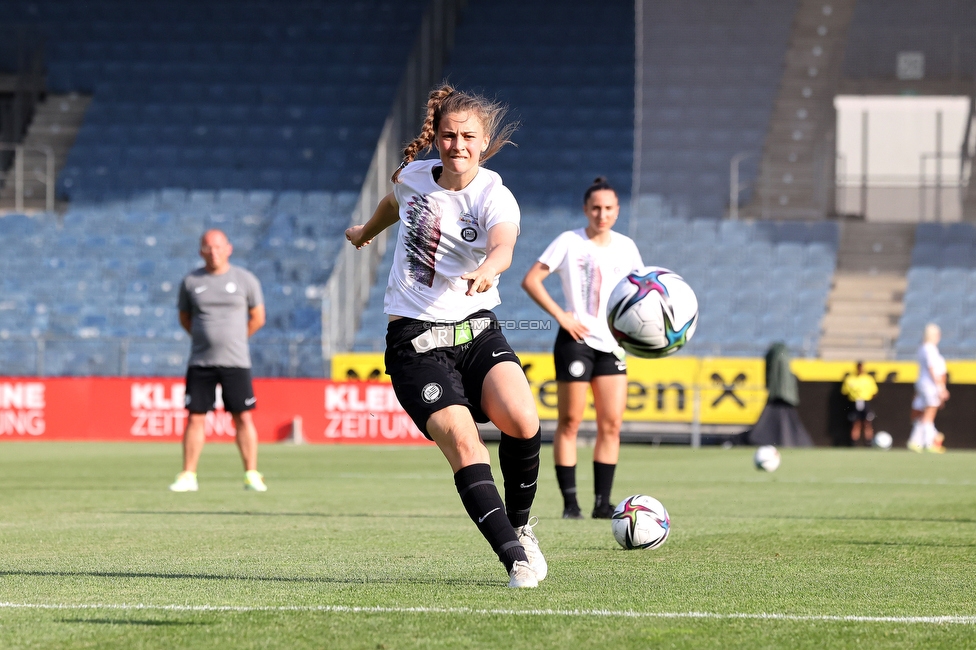 Sturm Damen - Neulengbach
OEFB Frauen Bundesliga, 17. Runde, SK Sturm Graz Damen - USV Neulengbach, Stadion Liebenau Graz, 20.05.2022. 

Foto zeigt Julia Magerl (Sturm Damen)
