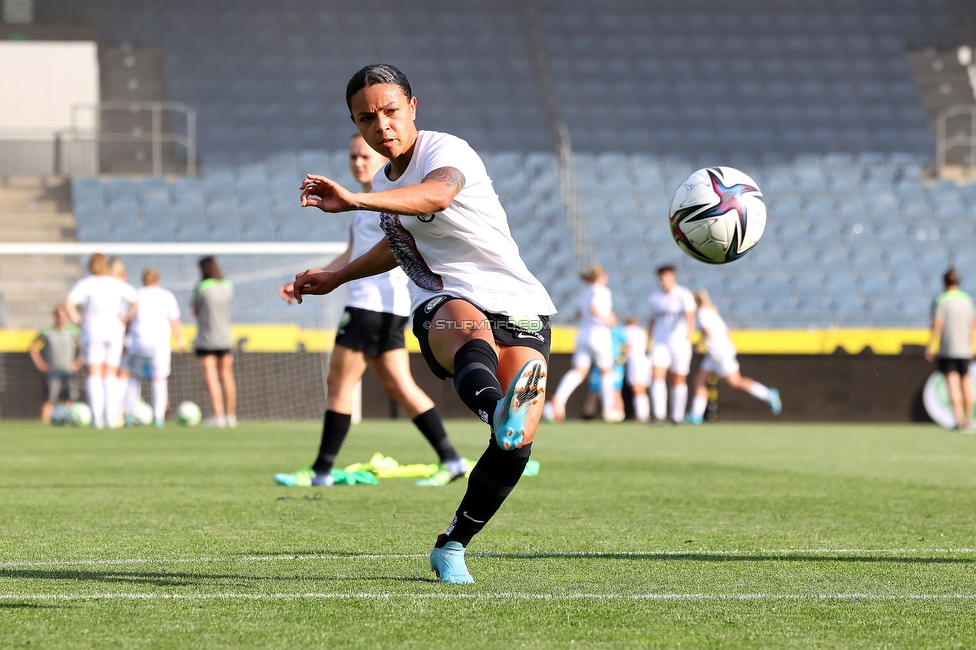 Sturm Damen - Neulengbach
OEFB Frauen Bundesliga, 17. Runde, SK Sturm Graz Damen - USV Neulengbach, Stadion Liebenau Graz, 20.05.2022. 

Foto zeigt Marie-Yasmine Alidou (Sturm Damen)
