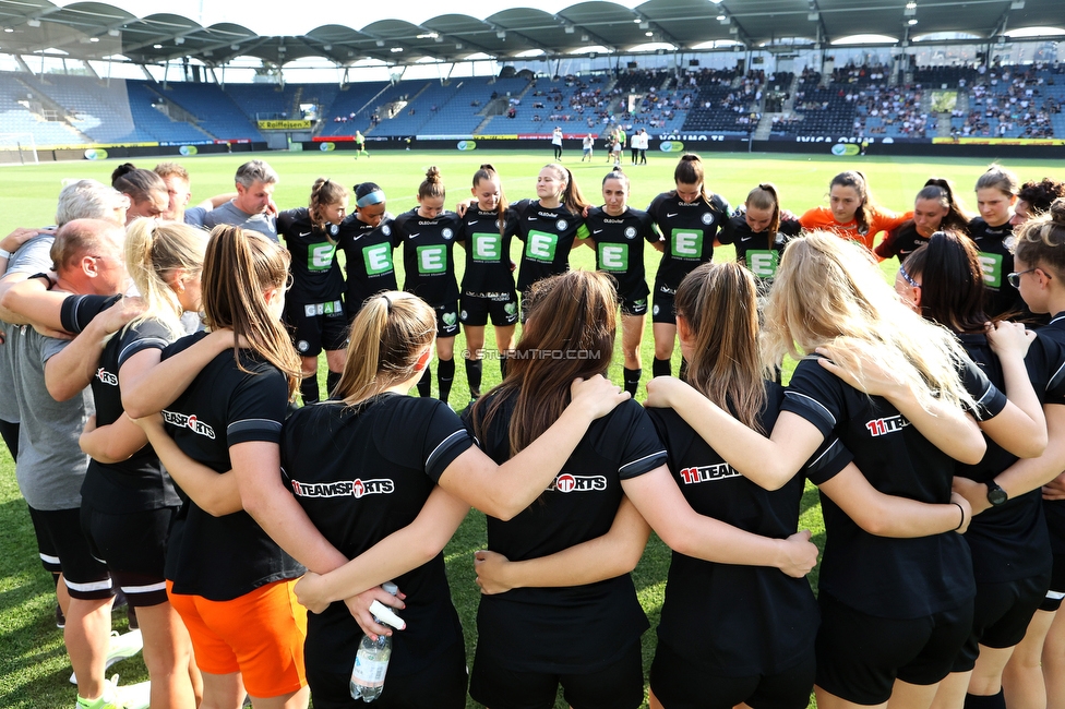 Sturm Damen - Neulengbach
OEFB Frauen Bundesliga, 17. Runde, SK Sturm Graz Damen - USV Neulengbach, Stadion Liebenau Graz, 20.05.2022. 

Foto zeigt die die Mannschaft der Sturm Damen
