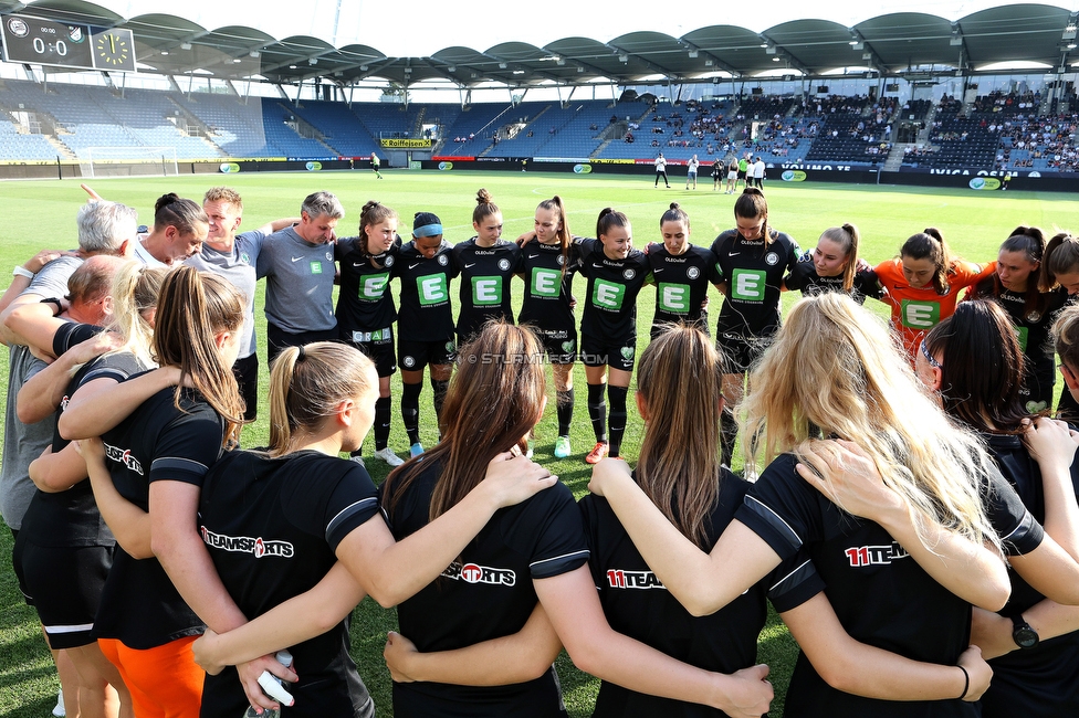 Sturm Damen - Neulengbach
OEFB Frauen Bundesliga, 17. Runde, SK Sturm Graz Damen - USV Neulengbach, Stadion Liebenau Graz, 20.05.2022. 

Foto zeigt die die Mannschaft der Sturm Damen
