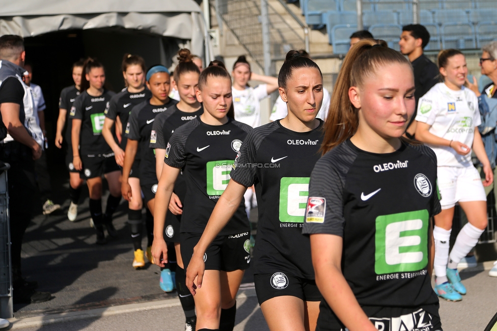 Sturm Damen - Neulengbach
OEFB Frauen Bundesliga, 17. Runde, SK Sturm Graz Damen - USV Neulengbach, Stadion Liebenau Graz, 20.05.2022. 

Foto zeigt die Mannschaft der Sturm Damen
