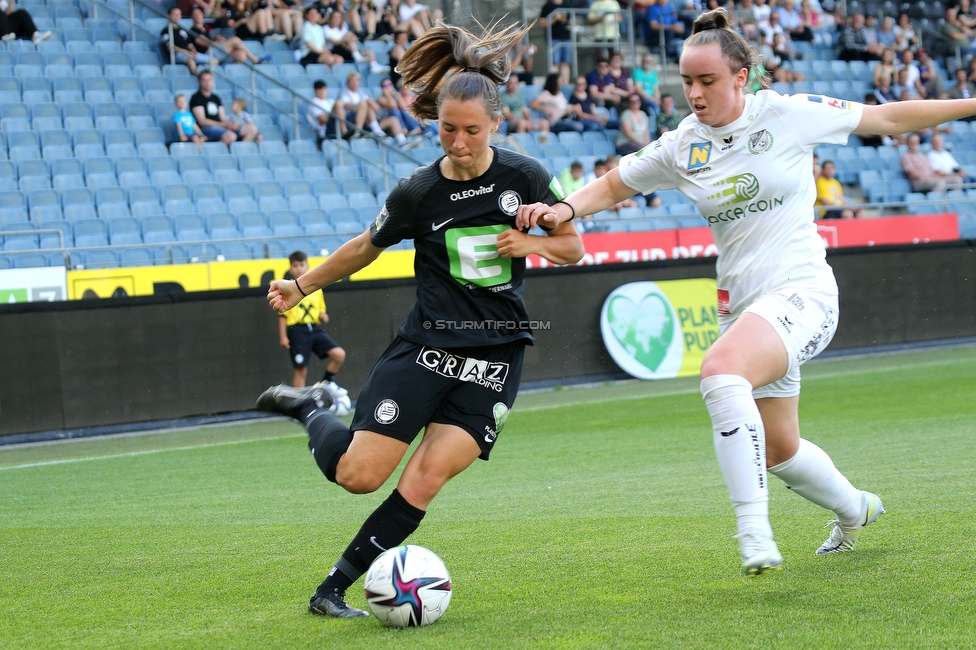 Sturm Damen - Neulengbach
OEFB Frauen Bundesliga, 17. Runde, SK Sturm Graz Damen - USV Neulengbach, Stadion Liebenau Graz, 20.05.2022. 

Foto zeigt Stefanie Grossgasteiger (Sturm Damen)
