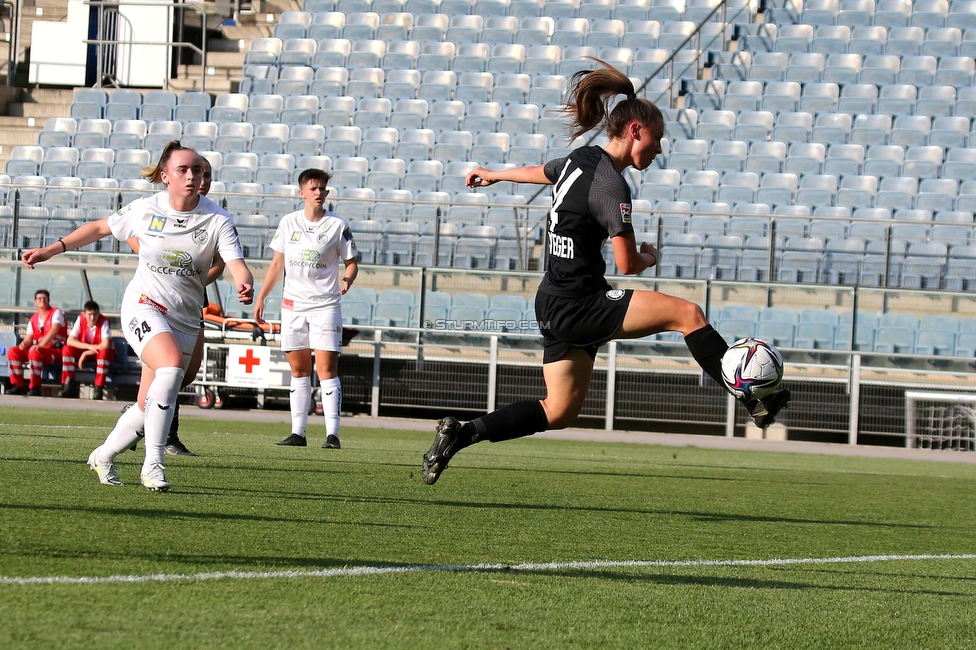 Sturm Damen - Neulengbach
OEFB Frauen Bundesliga, 17. Runde, SK Sturm Graz Damen - USV Neulengbach, Stadion Liebenau Graz, 20.05.2022. 

Foto zeigt Stefanie Grossgasteiger (Sturm Damen)
Schlüsselwörter: tor