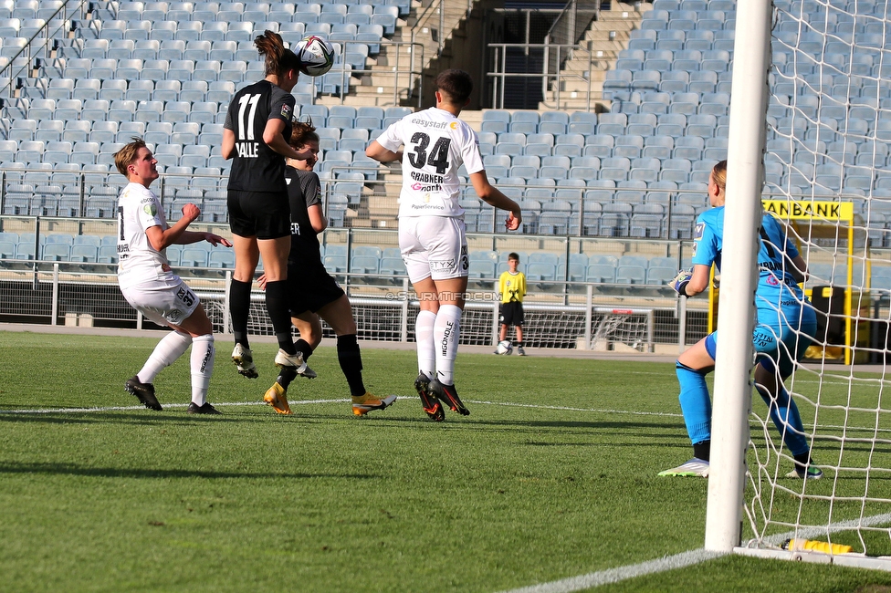 Sturm Damen - Neulengbach
OEFB Frauen Bundesliga, 17. Runde, SK Sturm Graz Damen - USV Neulengbach, Stadion Liebenau Graz, 20.05.2022. 

Foto zeigt Anna Malle (Sturm Damen)
Schlüsselwörter: tor