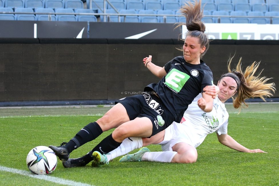 Sturm Damen - Neulengbach
OEFB Frauen Bundesliga, 17. Runde, SK Sturm Graz Damen - USV Neulengbach, Stadion Liebenau Graz, 20.05.2022. 

Foto zeigt Stefanie Grossgasteiger (Sturm Damen)
