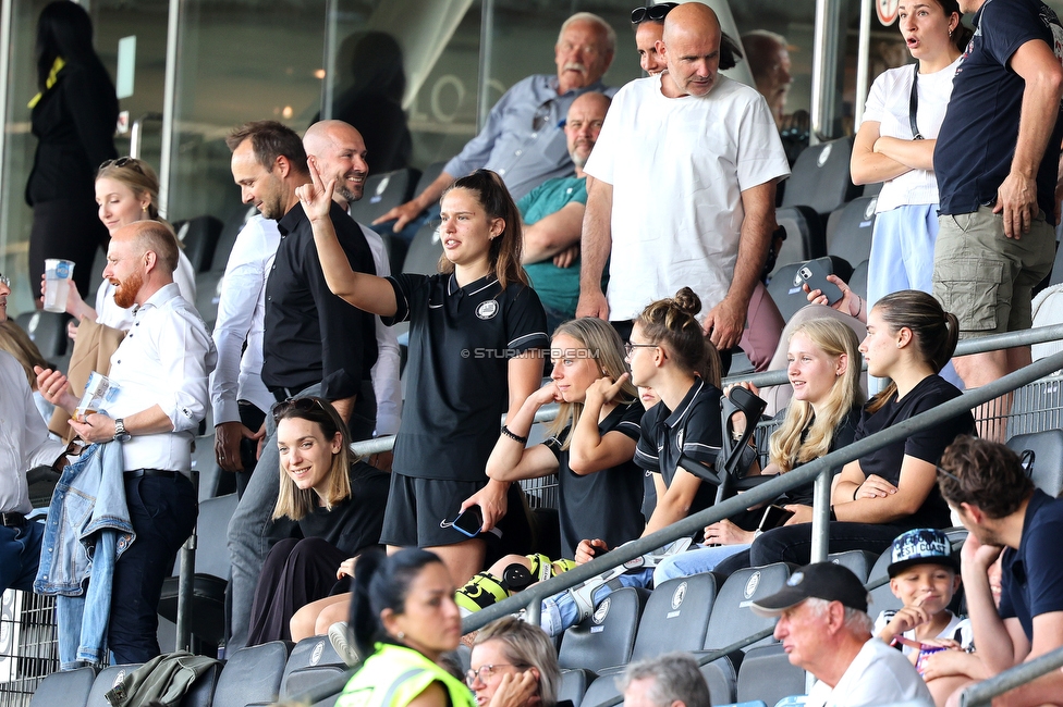 Sturm Damen - Neulengbach
OEFB Frauen Bundesliga, 17. Runde, SK Sturm Graz Damen - USV Neulengbach, Stadion Liebenau Graz, 20.05.2022. 

Foto zeigt Valentina Kroell (Sturm Damen)
