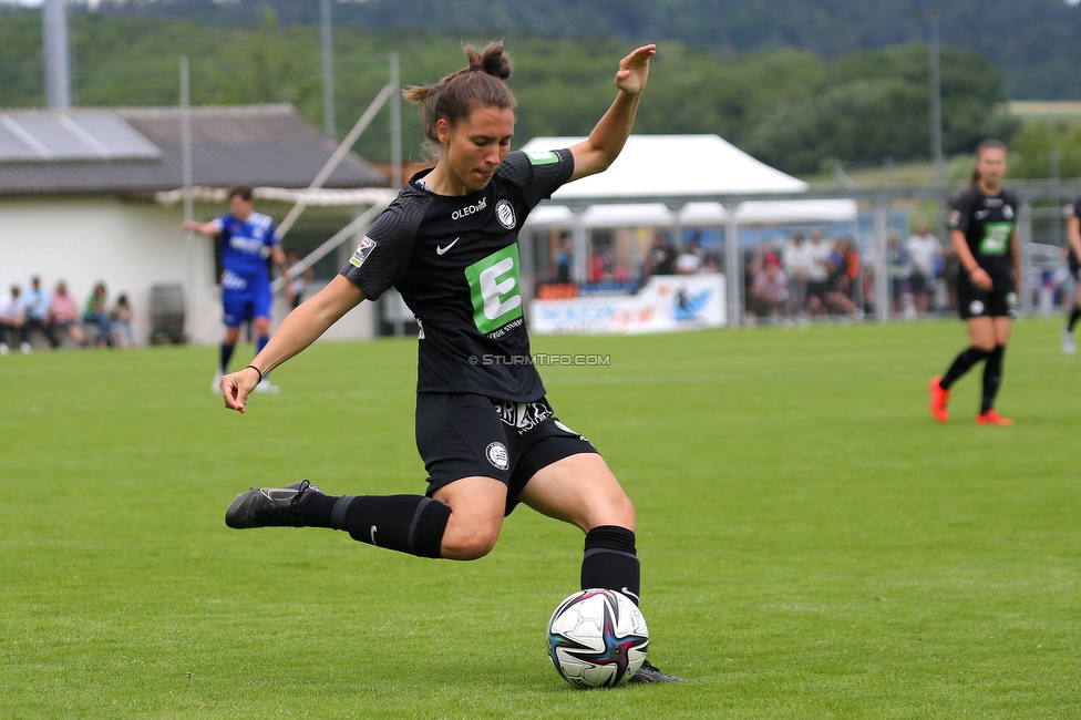 Horn - Sturm Damen
OEFB Frauen Cup, Halbfinale, SV Horn - SK Sturm Graz Damen, Trainingszentrum Horn Platz III, 26.05.2022. 

Foto zeigt Stefanie Grossgasteiger (Sturm Damen)
