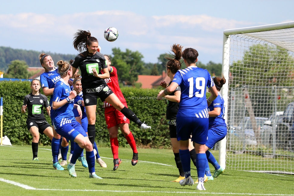 Horn - Sturm Damen
OEFB Frauen Cup, Halbfinale, SV Horn - SK Sturm Graz Damen, Trainingszentrum Horn Platz III, 26.05.2022. 

Foto zeigt Anna Malle (Sturm Damen)
Schlüsselwörter: tor