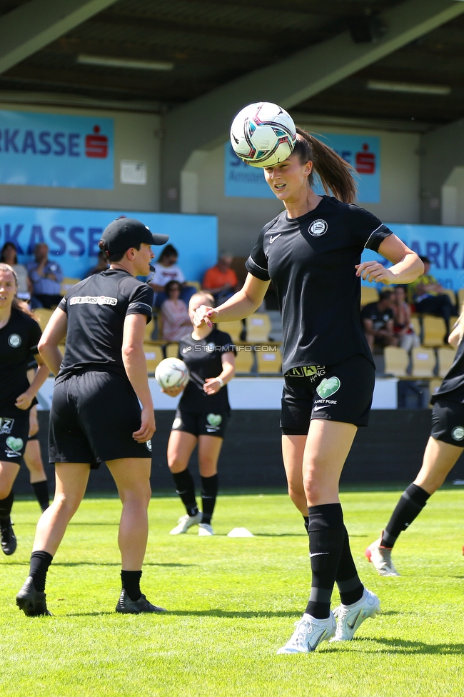 Sturm Damen - St. Poelten
OEFB Frauen Cup, Finale, SK Sturm Graz Damen - SKN St. Poelten Frauen, Stadion Amstetten, 04.06.2022. 

Foto zeigt Anna Malle (Sturm Damen)
