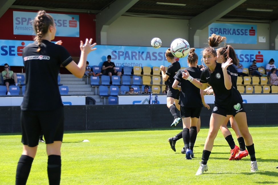 Sturm Damen - St. Poelten
OEFB Frauen Cup, Finale, SK Sturm Graz Damen - SKN St. Poelten Frauen, Stadion Amstetten, 04.06.2022. 

Foto zeigt Jasmin Reichmann (Sturm Damen)
