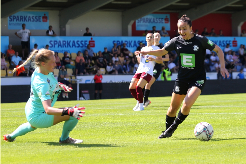 Sturm Damen - St. Poelten
OEFB Frauen Cup, Finale, SK Sturm Graz Damen - SKN St. Poelten Frauen, Stadion Amstetten, 04.06.2022. 

Foto zeigt Andrea Glibo (Sturm Damen)
