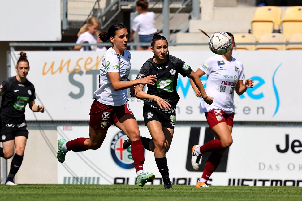 Sturm Damen - St. Poelten
OEFB Frauen Cup, Finale, SK Sturm Graz Damen - SKN St. Poelten Frauen, Stadion Amstetten, 04.06.2022. 

Foto zeigt Andrea Glibo (Sturm Damen)
