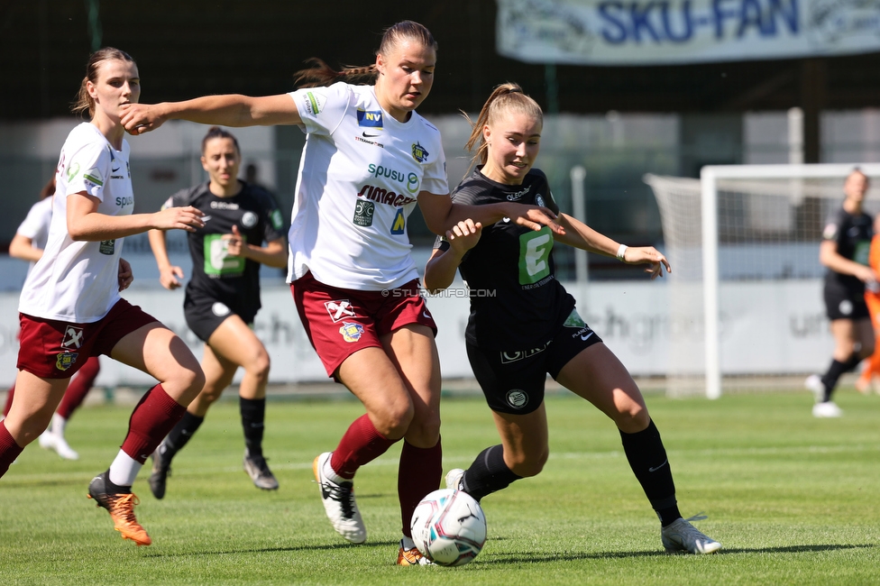 Sturm Damen - St. Poelten
OEFB Frauen Cup, Finale, SK Sturm Graz Damen - SKN St. Poelten Frauen, Stadion Amstetten, 04.06.2022. 

Foto zeigt Anna Maria Wirnsberger (Sturm Damen)
