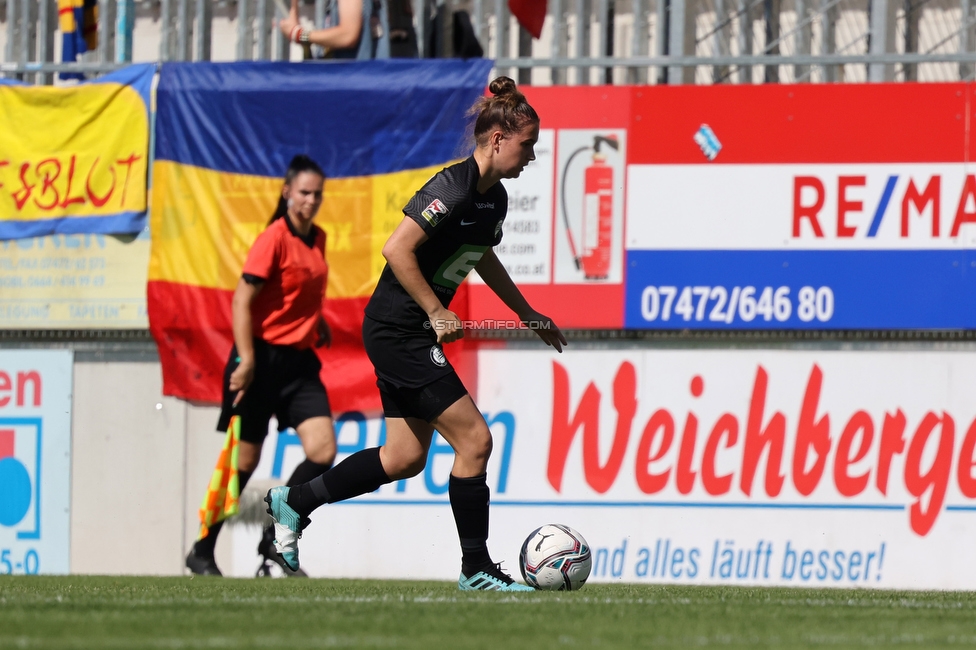 Sturm Damen - St. Poelten
OEFB Frauen Cup, Finale, SK Sturm Graz Damen - SKN St. Poelten Frauen, Stadion Amstetten, 04.06.2022. 

Foto zeigt Leonie Christin Tragl (Sturm Damen)
