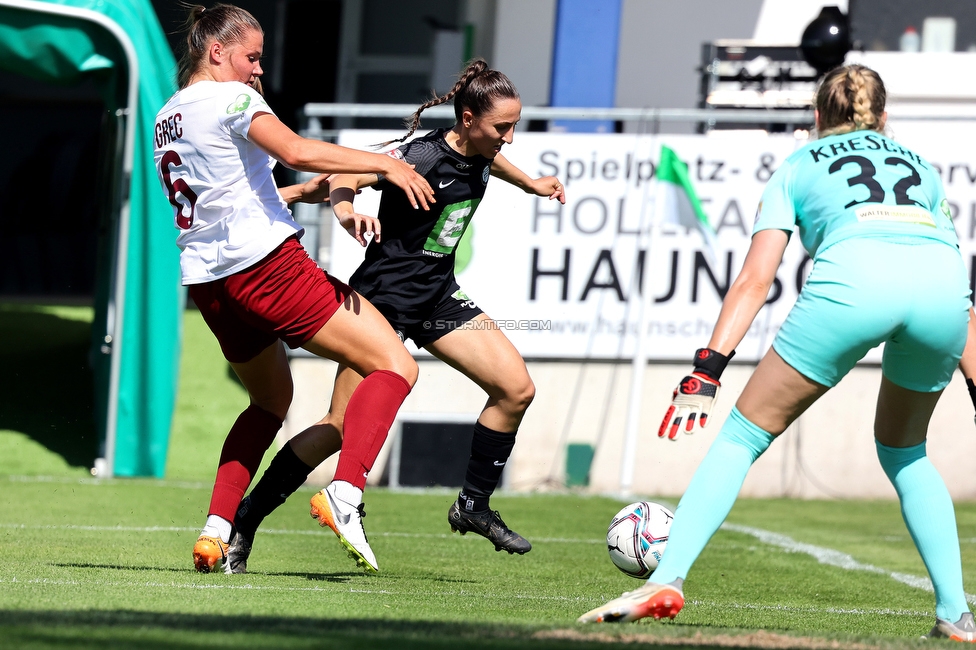 Sturm Damen - St. Poelten
OEFB Frauen Cup, Finale, SK Sturm Graz Damen - SKN St. Poelten Frauen, Stadion Amstetten, 04.06.2022. 

Foto zeigt Andrea Glibo (Sturm Damen)
