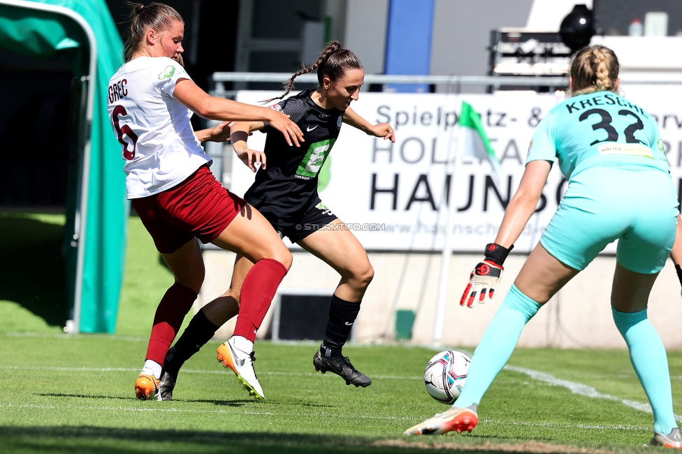 Sturm Damen - St. Poelten
OEFB Frauen Cup, Finale, SK Sturm Graz Damen - SKN St. Poelten Frauen, Stadion Amstetten, 04.06.2022. 

Foto zeigt Andrea Glibo (Sturm Damen)
