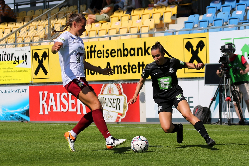 Sturm Damen - St. Poelten
OEFB Frauen Cup, Finale, SK Sturm Graz Damen - SKN St. Poelten Frauen, Stadion Amstetten, 04.06.2022. 

Foto zeigt Andrea Glibo (Sturm Damen)
