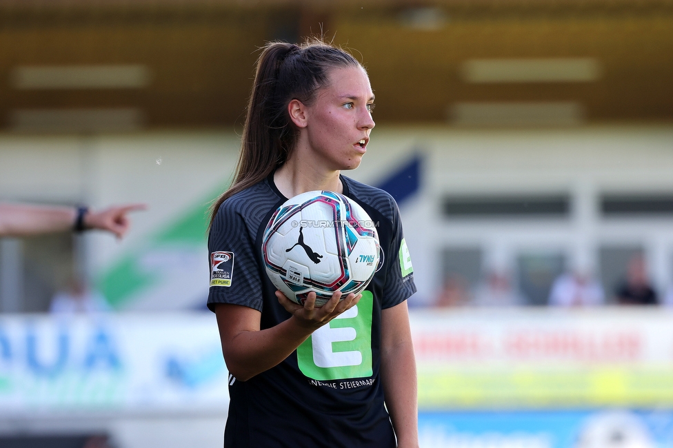 Sturm Damen - St. Poelten
OEFB Frauen Cup, Finale, SK Sturm Graz Damen - SKN St. Poelten Frauen, Stadion Amstetten, 04.06.2022. 

Foto zeigt Stefanie Grossgasteiger (Sturm Damen)
