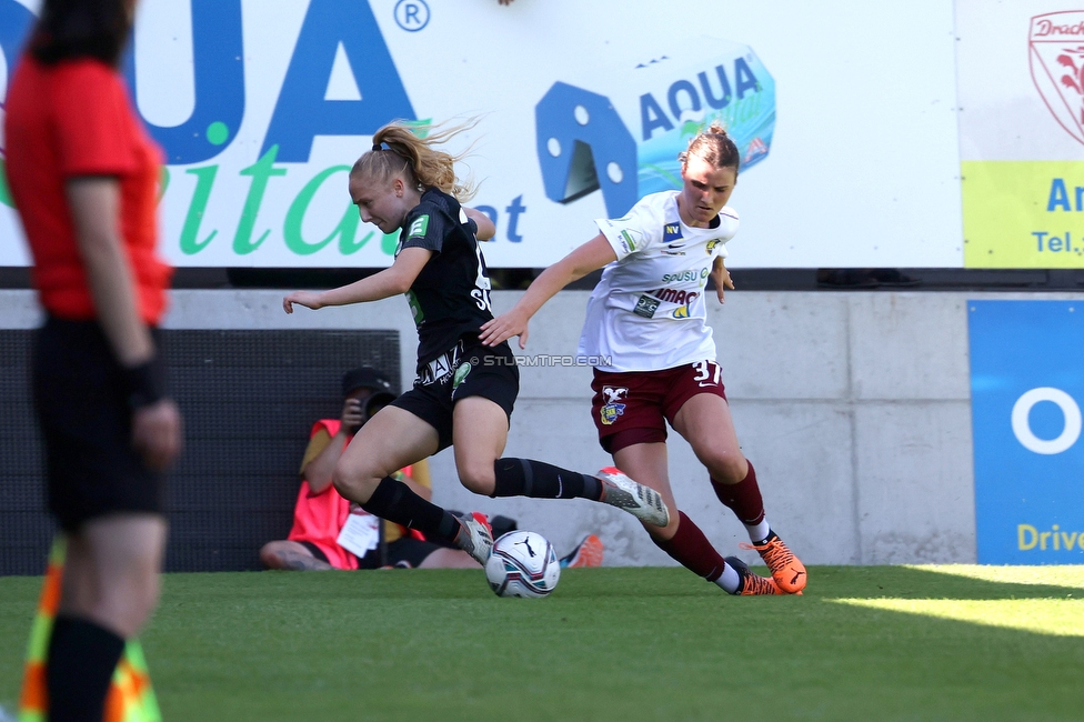 Sturm Damen - St. Poelten
OEFB Frauen Cup, Finale, SK Sturm Graz Damen - SKN St. Poelten Frauen, Stadion Amstetten, 04.06.2022. 

Foto zeigt Sarah Schiemel (Sturm Damen)
