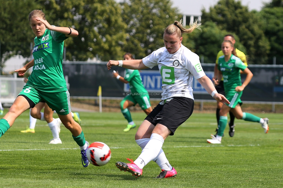 Sturm Damen - Haladas-Viktoria Szombathely
Testspiel, SK Sturm Graz Damen - Haladas-Viktoria Szombathely, Trainingszentrum, 23.07.2022. 

Foto zeigt Julia Matuschewski (Sturm Damen)
