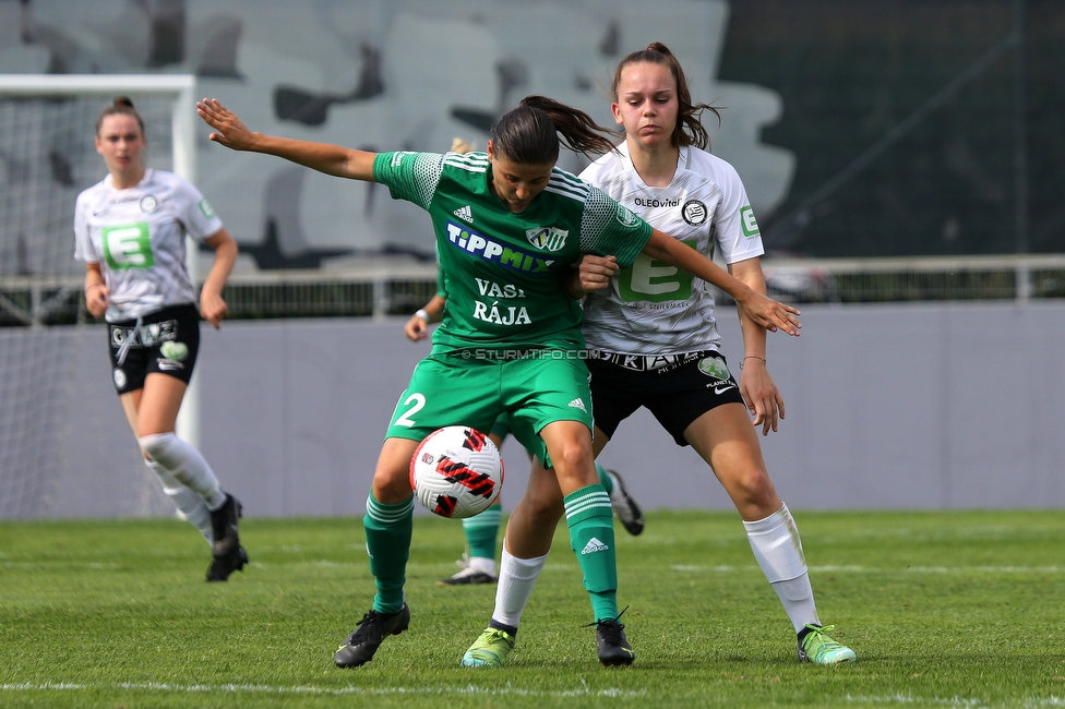 Sturm Damen - Haladas-Viktoria Szombathely
Testspiel, SK Sturm Graz Damen - Haladas-Viktoria Szombathely, Trainingszentrum, 23.07.2022. 

Foto zeigt Julia Keutz (Sturm Damen)
