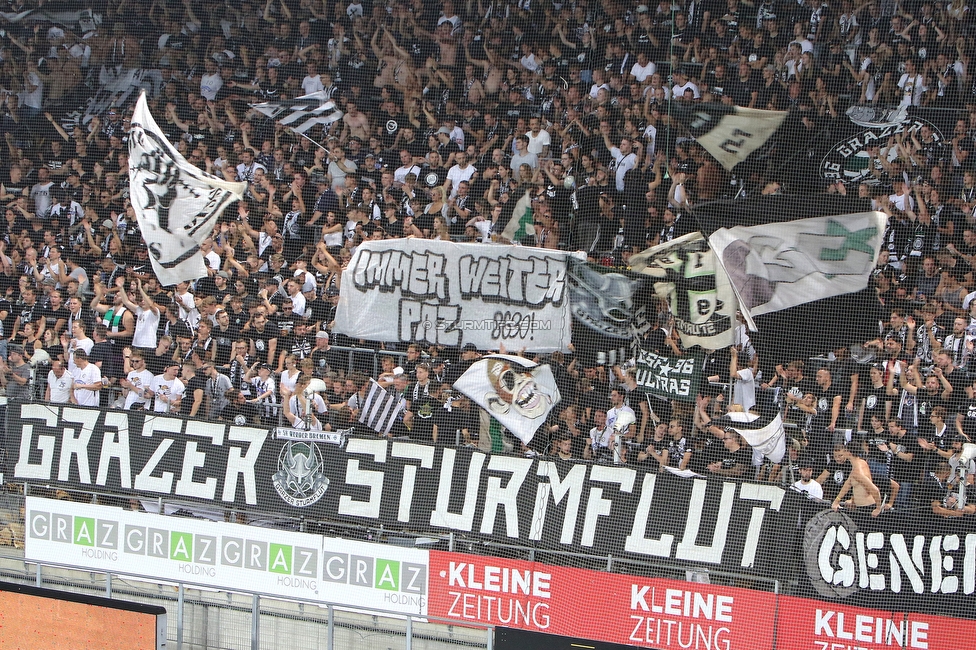 Sturm Graz - RB Salzburg
Oesterreichische Fussball Bundesliga, 2. Runde, SK Sturm Graz - FC RB Salzburg, Stadion Liebenau Graz, 30.07.2022. 

Foto zeigt
