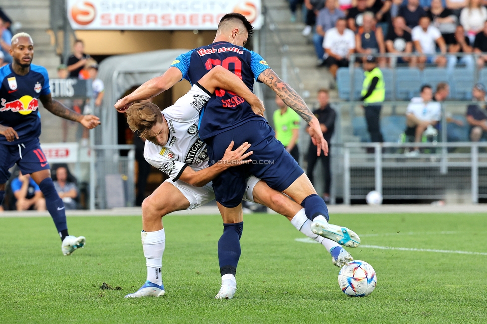 Sturm Graz - RB Salzburg
Oesterreichische Fussball Bundesliga, 2. Runde, SK Sturm Graz - FC RB Salzburg, Stadion Liebenau Graz, 30.07.2022. 

Foto zeigt Alexander Prass (Sturm)
