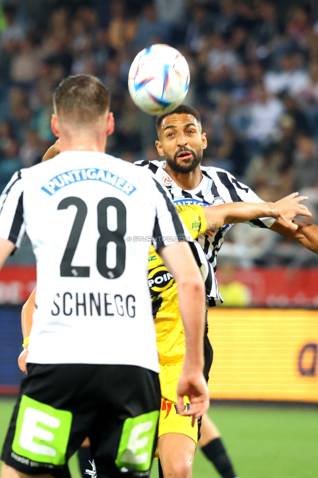 Sturm Graz - Altach
Oesterreichische Fussball Bundesliga, 4. Runde, SK Sturm Graz - SCR Altach, Stadion Liebenau Graz, 13.08.2022. 

Foto zeigt Gregory Wuethrich (Sturm)
