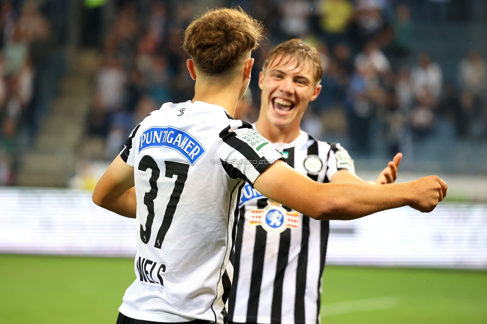 Sturm Graz - Altach
Oesterreichische Fussball Bundesliga, 4. Runde, SK Sturm Graz - SCR Altach, Stadion Liebenau Graz, 13.08.2022. 

Foto zeigt Moritz Wels (Sturm)
Schlüsselwörter: tor