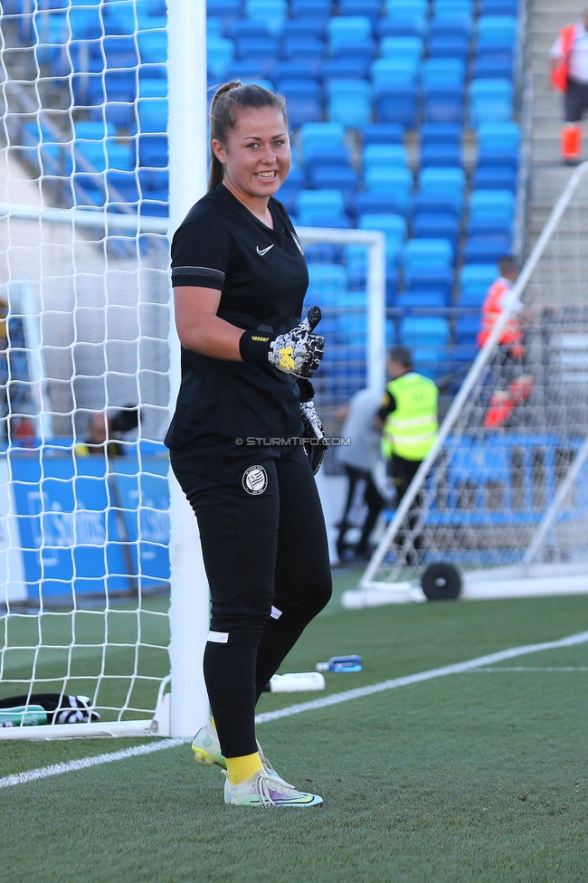 Real Madrid - Sturm Damen
UEFA Champions League Qualifikation, 1. Runde, Real Madrid CF Femenino - SK Sturm Graz Damen, Estadio Alfredo Di Stefano Madrid, 18.08.2022. 

Foto zeigt Mariella El Sherif (Sturm Damen)
