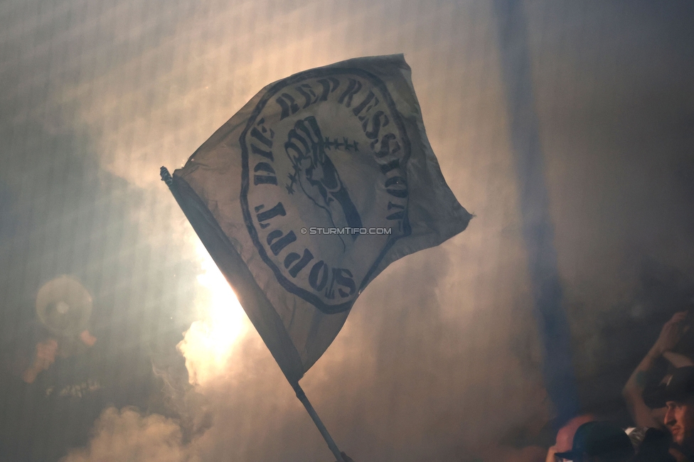 Sturm Graz - LASK
Oesterreichische Fussball Bundesliga, 5. Runde, SK Sturm Graz - LASK, Stadion Liebenau Graz, 20.08.2022. 

Foto zeigt Fans von Sturm
Schlüsselwörter: sturmflut pyrotechnik