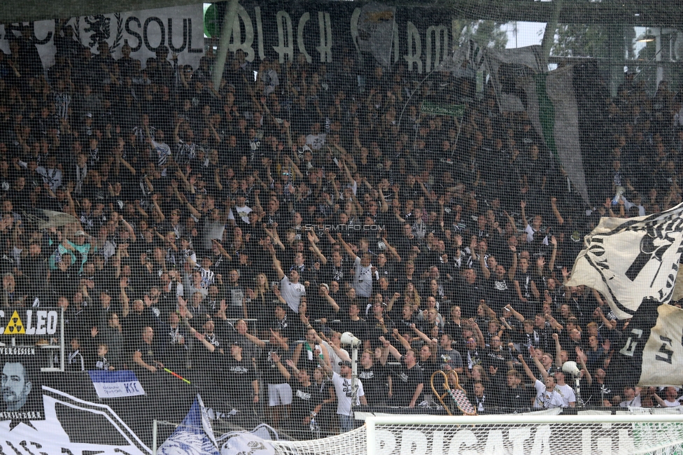 Sturm Graz - Austria Salzburg
OEFB Cup, 2. Runde, SK Sturm Graz - SV Austria Salzburg, Stadion Liebenau Graz, 29.08.2022. 

Foto zeigt Fans von Sturm
